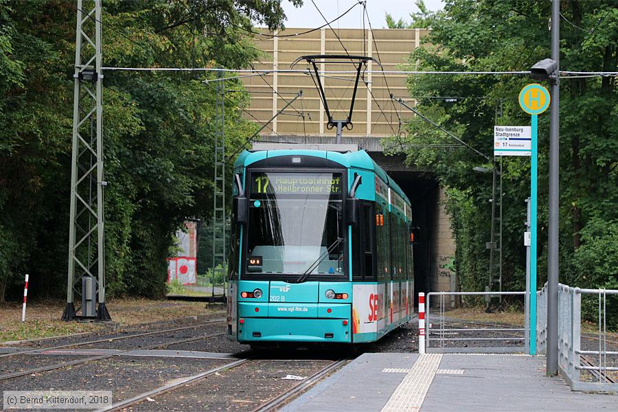 Straßenbahn Frankfurt (Main) - 202
/ Bild: frankfurtmain202_bk1807110222.jpg