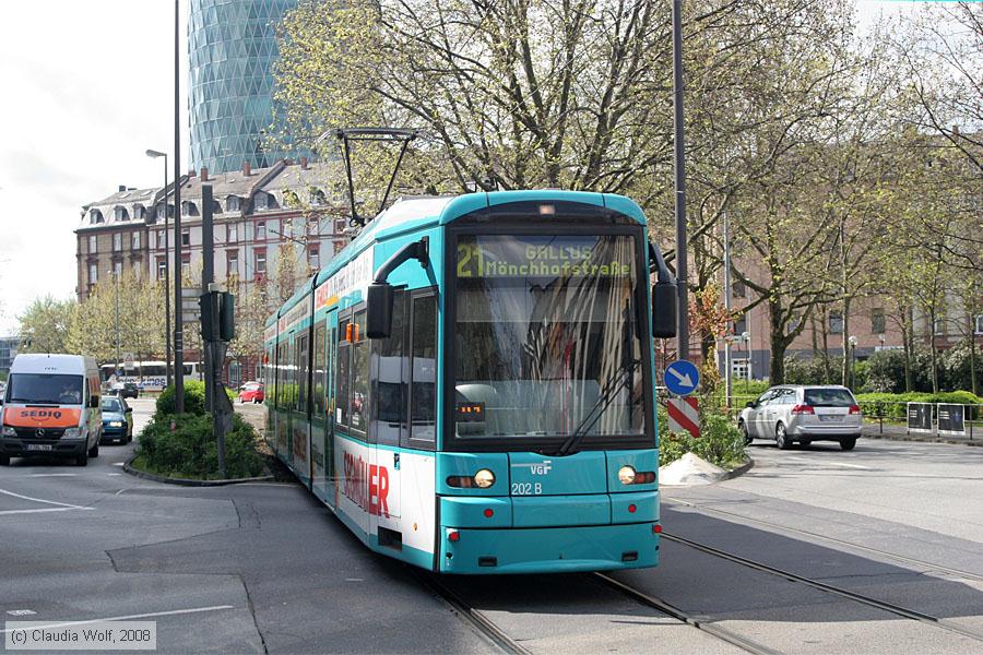 Straßenbahn Frankfurt (Main) - 202
/ Bild: frankfurtmain202_cw0805020087.jpg