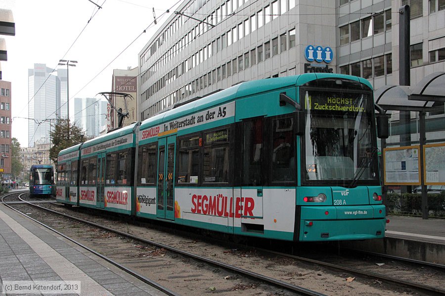 Straßenbahn Frankfurt (Main) - 208
/ Bild: frankfurtmain208_bk1309120405.jpg