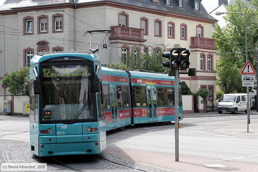 Stra&szlig;enbahn Frankfurt (Main) - 222
/ Bild: frankfurtmain222_bk0805020141.jpg