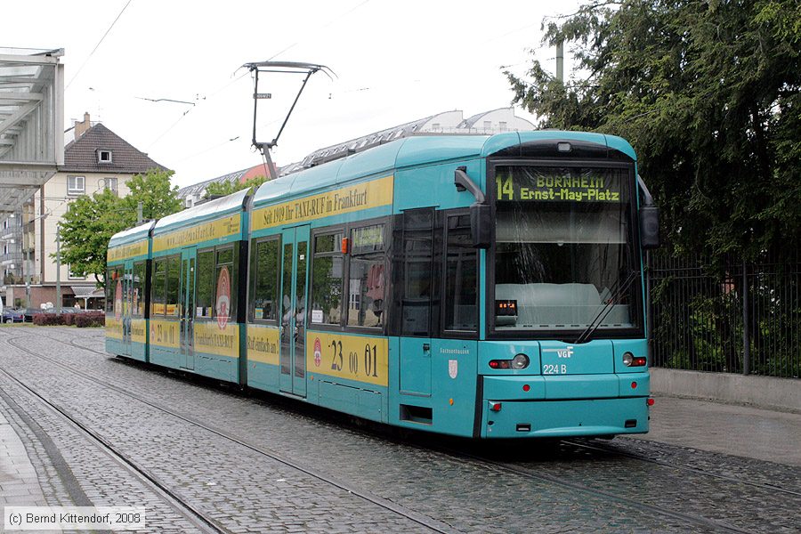 Straßenbahn Frankfurt (Main) - 224
/ Bild: frankfurtmain224_bk0805020243.jpg