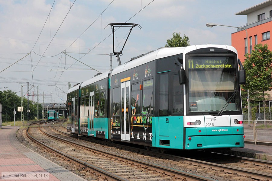 Straßenbahn Frankfurt (Main) - 228
/ Bild: frankfurtmain228_bk1606100066.jpg