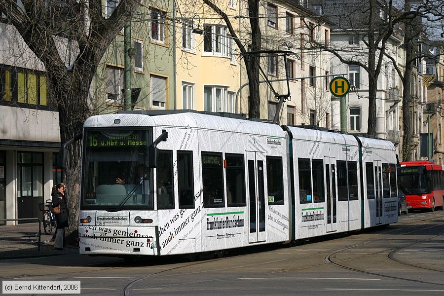 Straßenbahn Frankfurt (Main) - 236
/ Bild: frankfurtmain236_bk0603060067.jpg