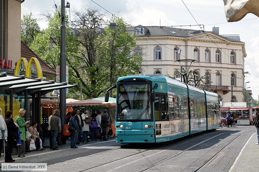 Straßenbahn Frankfurt (Main) - 238
/ Bild: frankfurtmain238_bk0805020173.jpg