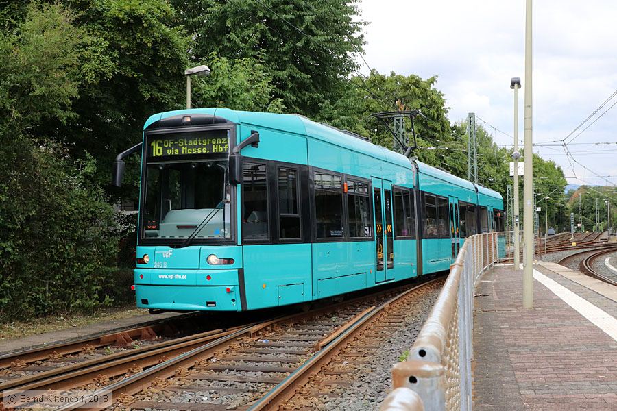 Straßenbahn Frankfurt (Main) - 246
/ Bild: frankfurtmain246_bk1807110126.jpg