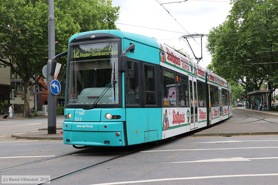 Straßenbahn Frankfurt (Main) - 255
/ Bild: frankfurtmain255_bk1806180076.jpg