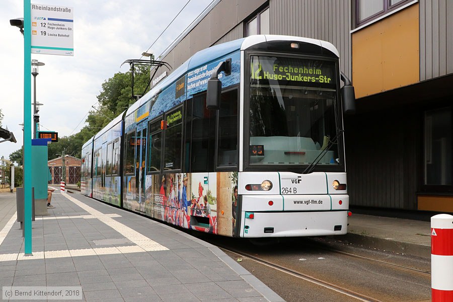 Straßenbahn Frankfurt (Main) - 264
/ Bild: frankfurtmain264_bk1807110186.jpg