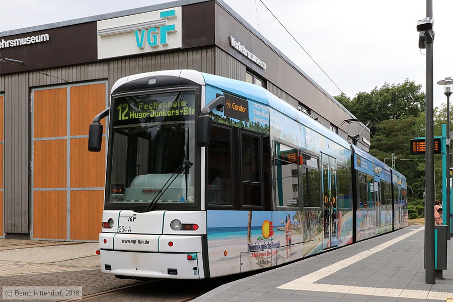 Straßenbahn Frankfurt (Main) - 264
/ Bild: frankfurtmain264_bk1807110188.jpg