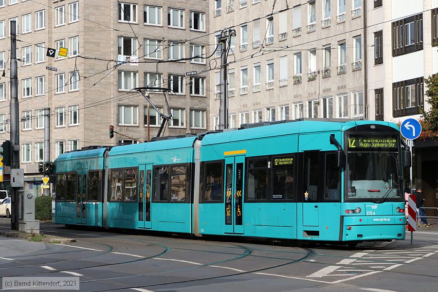 Straßenbahn Frankfurt (Main) - 270
/ Bild: frankfurtmain270_bk2109280050.jpg