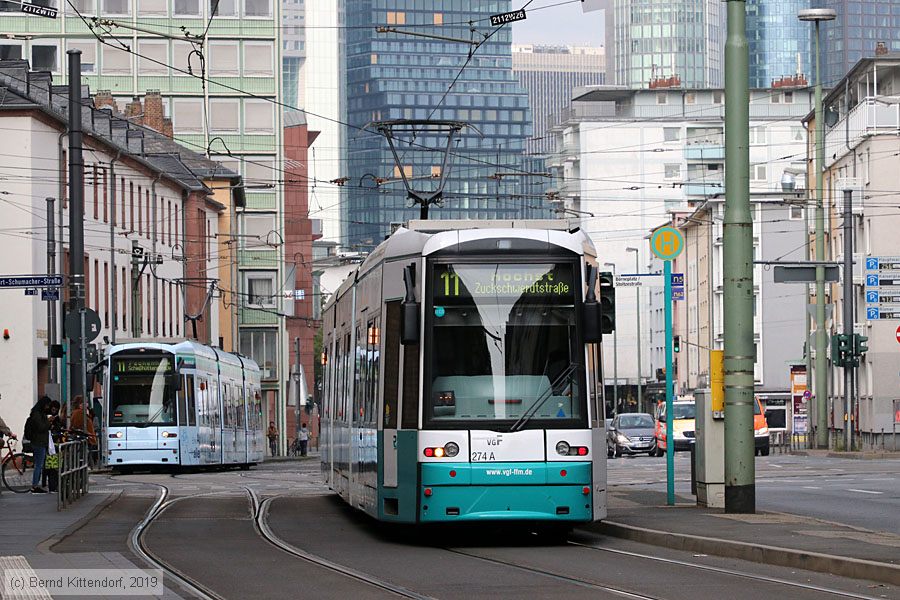 Straßenbahn Frankfurt (Main) - 274
/ Bild: frankfurtmain274_bk1905070032.jpg