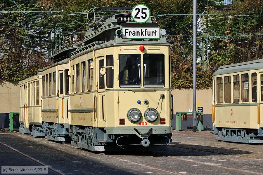 Stra&szlig;enbahn Frankfurt (Main) - 400
/ Bild: frankfurtmain400_bk1810060099.jpg