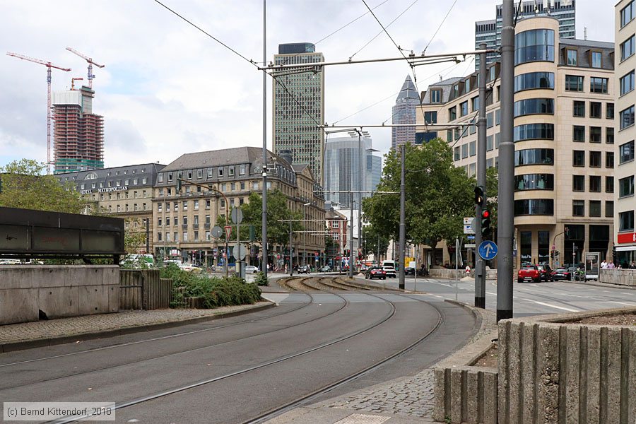 Straßenbahn Frankfurt (Main) - Anlagen
/ Bild: frankfurtmainanlagen_bk1807110037.jpg