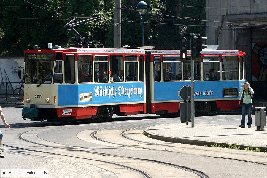Straßenbahn Frankfurt (Oder) - 205
/ Bild: frankfurtoder205_e0019609.jpg