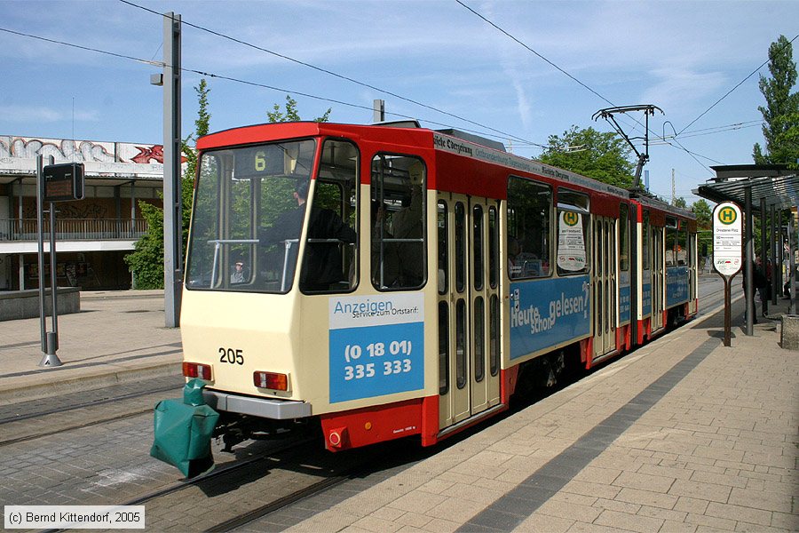 Straßenbahn Frankfurt (Oder) - 205
/ Bild: frankfurtoder205_e0019669.jpg