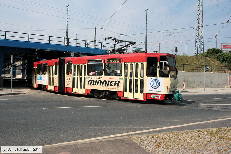 Straßenbahn Frankfurt (Oder) - 218
/ Bild: frankfurtoder218_bk1407210082.jpg
