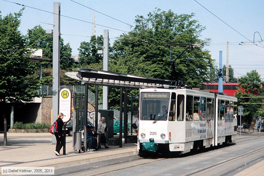Straßenbahn Frankfurt (Oder) - 220
/ Bild: frankfurtoder220_dk145702.jpg