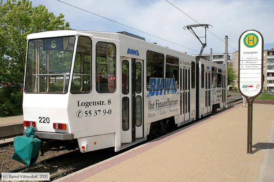 Straßenbahn Frankfurt (Oder) - 220
/ Bild: frankfurtoder220_e0019553.jpg