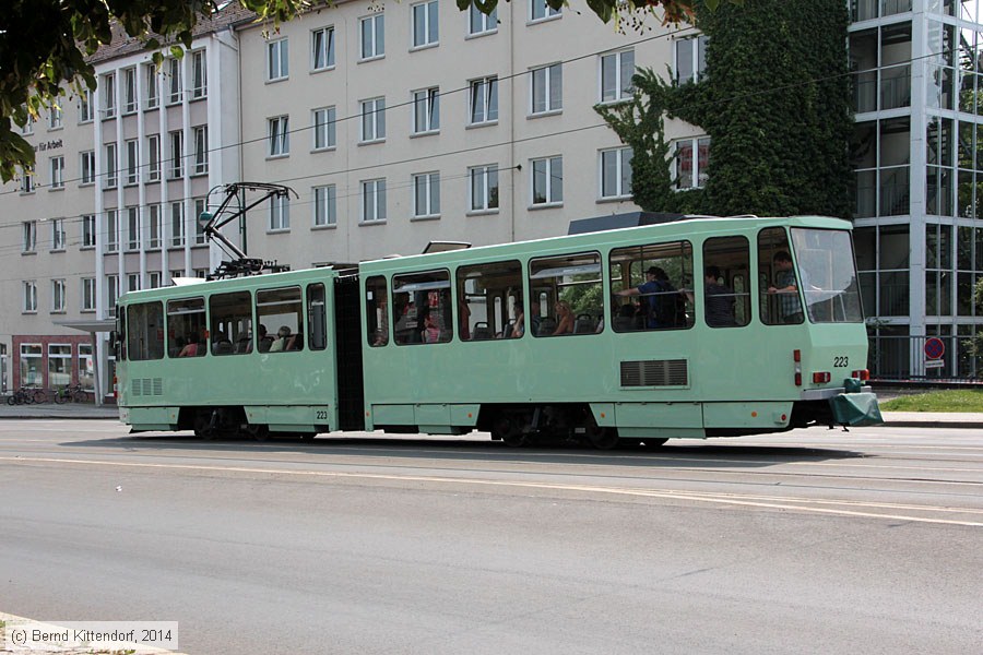 Straßenbahn Frankfurt (Oder) - 223
/ Bild: frankfurtoder223_bk1407210119.jpg