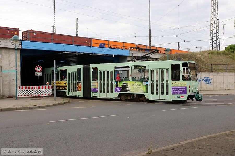 Stra&szlig;enbahn Frankfurt (Oder) - 223
/ Bild: frankfurtoder223_bk2507160168.jpg