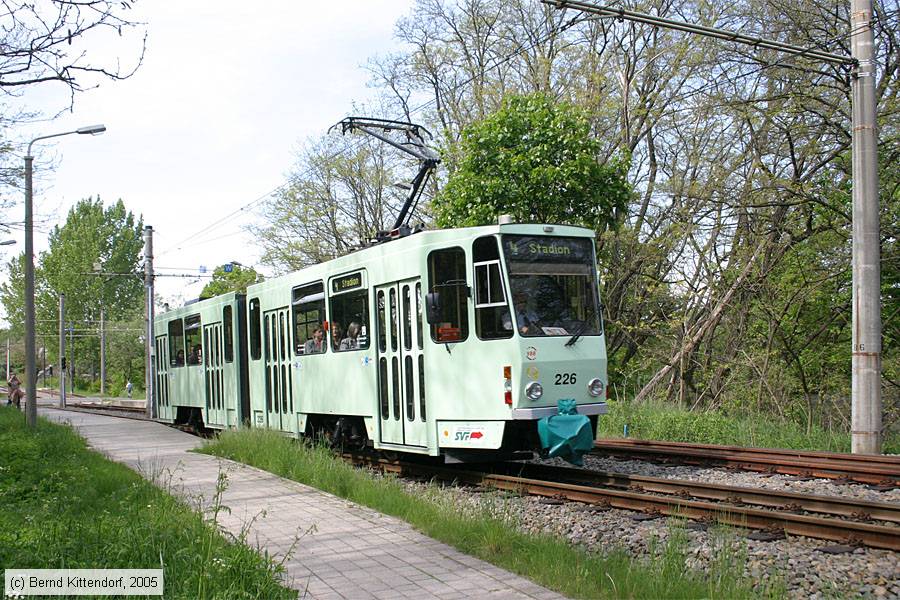 Straßenbahn Frankfurt (Oder) - 226
/ Bild: frankfurtoder226_e0019646.jpg