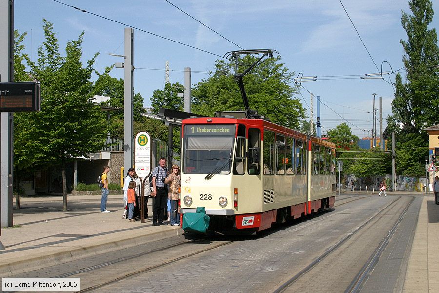 Straßenbahn Frankfurt (Oder) - 228
/ Bild: frankfurtoder228_e0019673.jpg