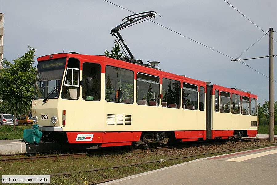 Straßenbahn Frankfurt (Oder) - 228
/ Bild: frankfurtoder228_e0019680.jpg