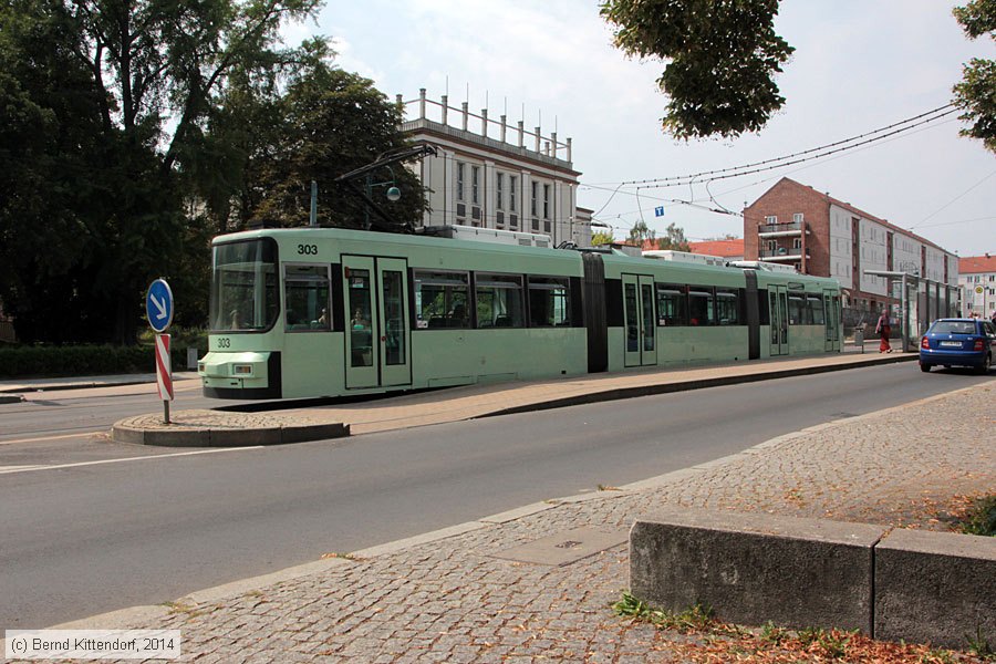 Straßenbahn Frankfurt (Oder) - 303
/ Bild: frankfurtoder303_bk1407210127.jpg
