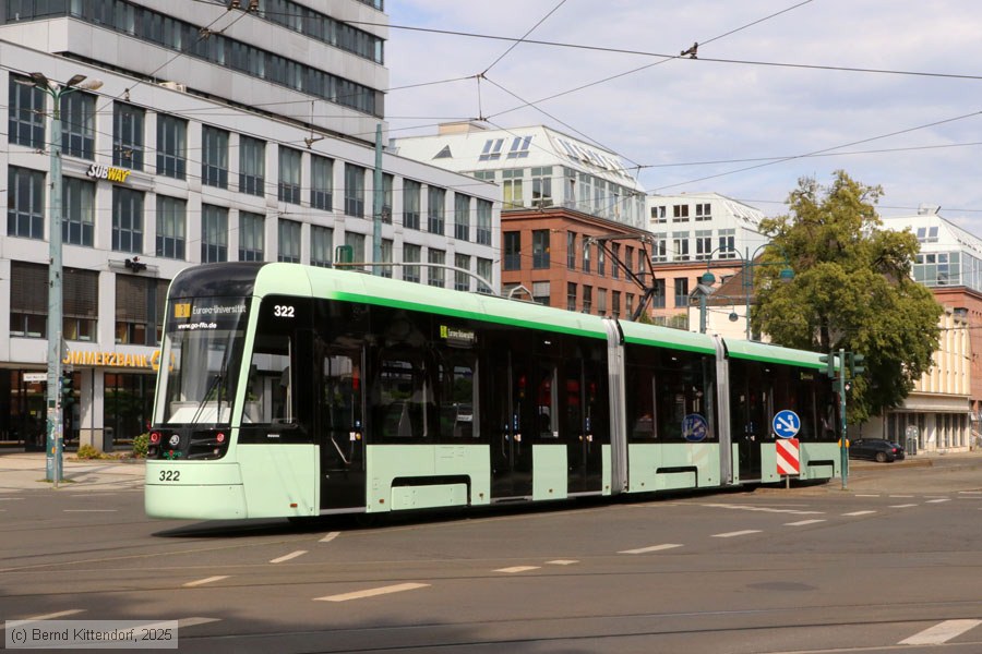 Stra&szlig;enbahn Frankfurt (Oder) - 322
/ Bild: frankfurtoder322_bk2507160326.jpg