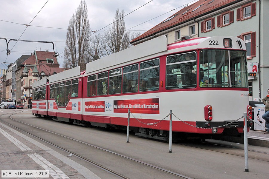 Straßenbahn Freiburg im Breisgau - 222
/ Bild: freiburg222_bk1603230236.jpg