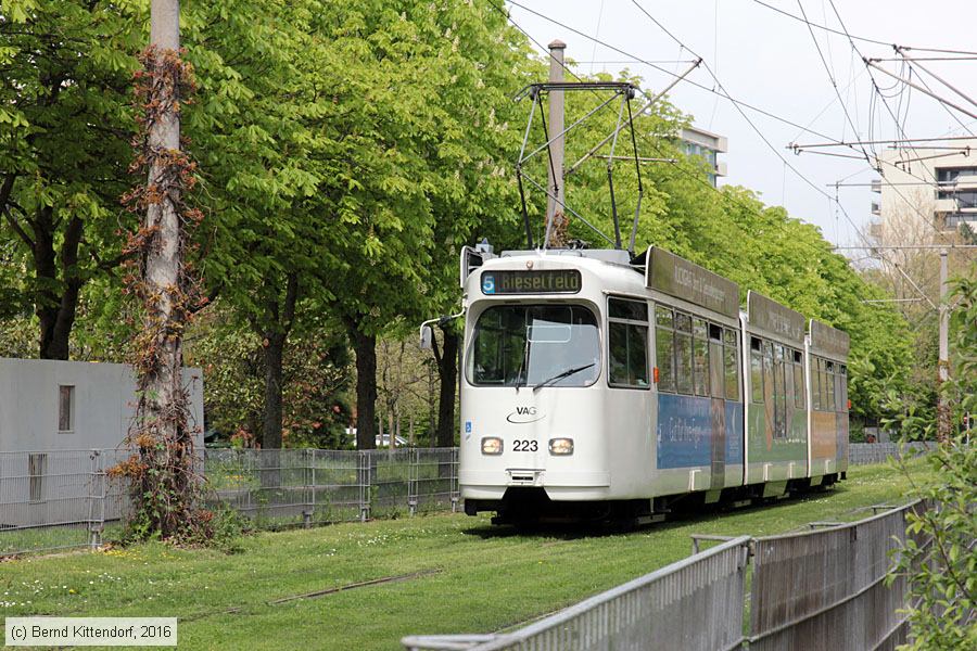 Straßenbahn Freiburg im Breisgau - 223
/ Bild: freiburg223_bk1604220099.jpg