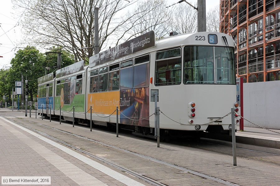 Straßenbahn Freiburg im Breisgau - 223
/ Bild: freiburg223_bk1604220101.jpg