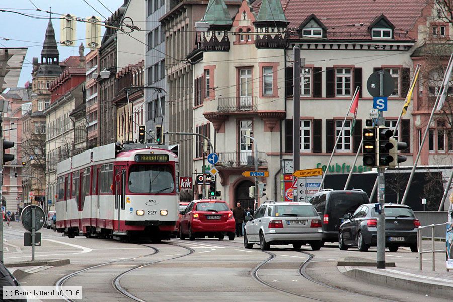 Straßenbahn Freiburg im Breisgau - 227
/ Bild: freiburg227_bk1603230217.jpg