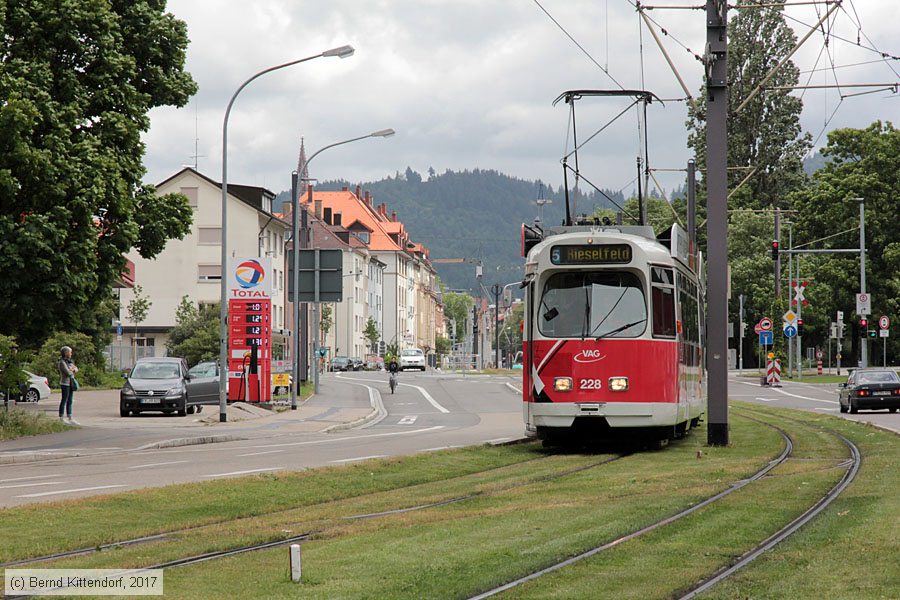 Straßenbahn Freiburg im Breisgau - 228
/ Bild: freiburg228_bk1706070035.jpg