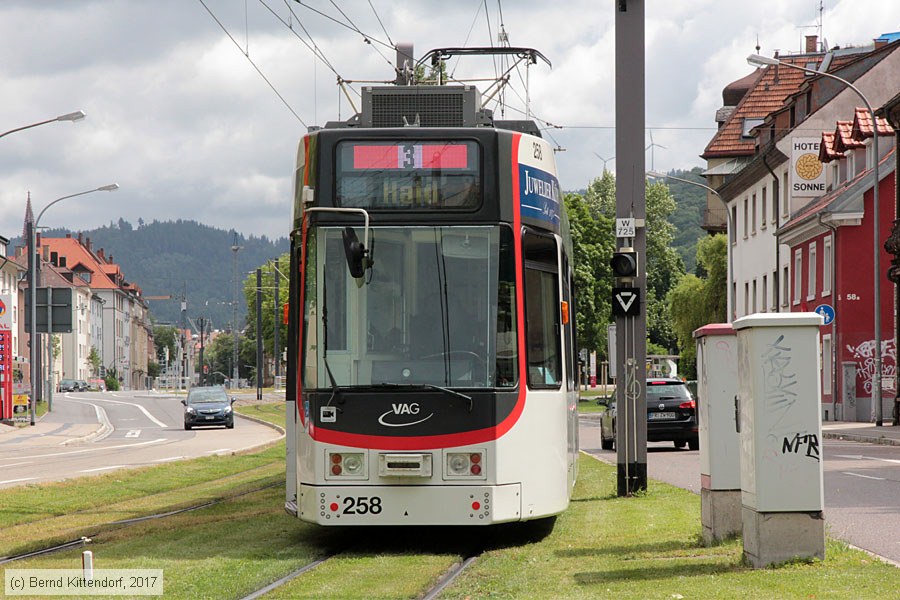 Straßenbahn Freiburg im Breisgau - 258
/ Bild: freiburg258_bk1706070039.jpg