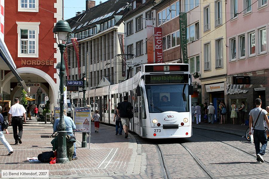 Straßenbahn Freiburg im Breisgau - 273
/ Bild: freiburg273_bk0708060120.jpg