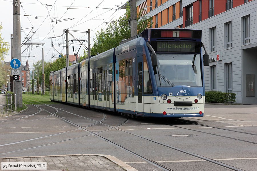 Straßenbahn Freiburg im Breisgau - 277
/ Bild: freiburg277_bk1604220107.jpg