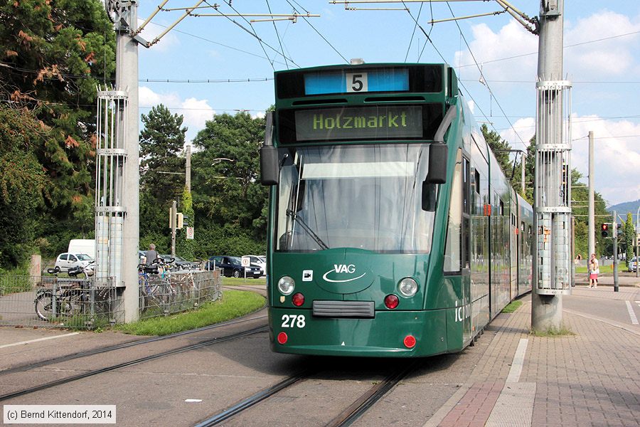 Straßenbahn Freiburg im Breisgau - 278
/ Bild: freiburg278_bk1408010443.jpg