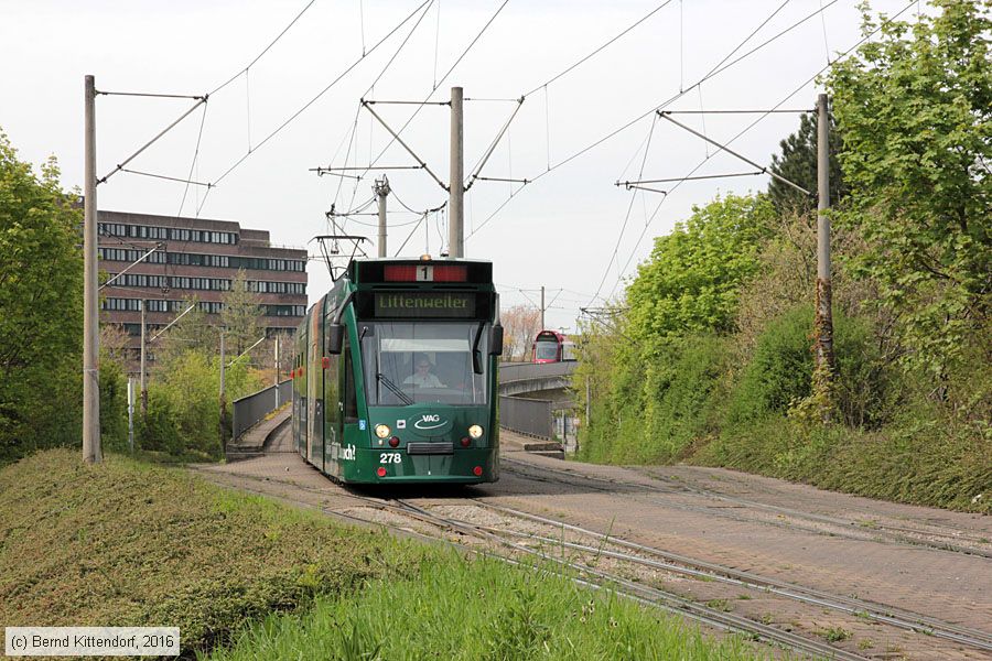 Straßenbahn Freiburg im Breisgau - 278
/ Bild: freiburg278_bk1604220147.jpg