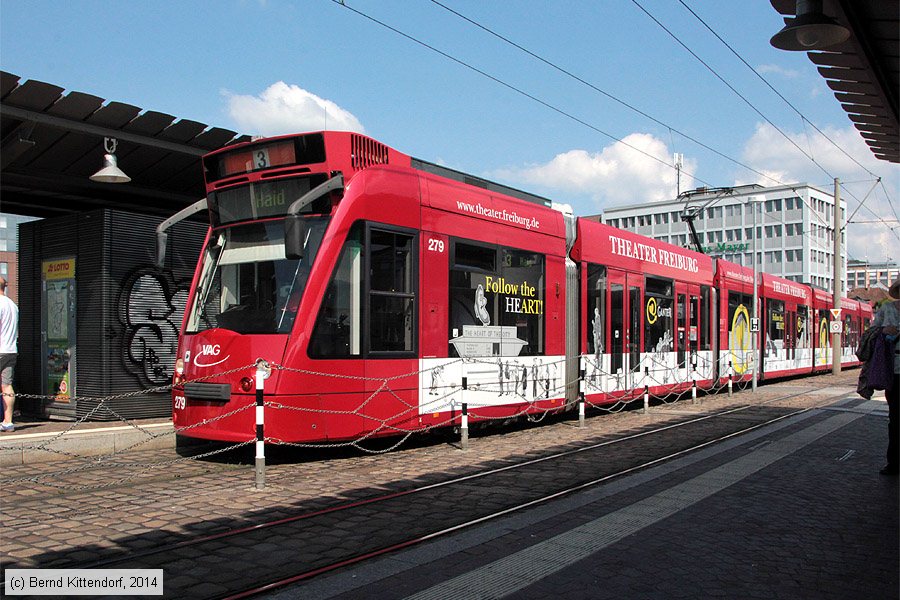 Straßenbahn Freiburg im Breisgau - 279
/ Bild: freiburg279_bk1408010392.jpg