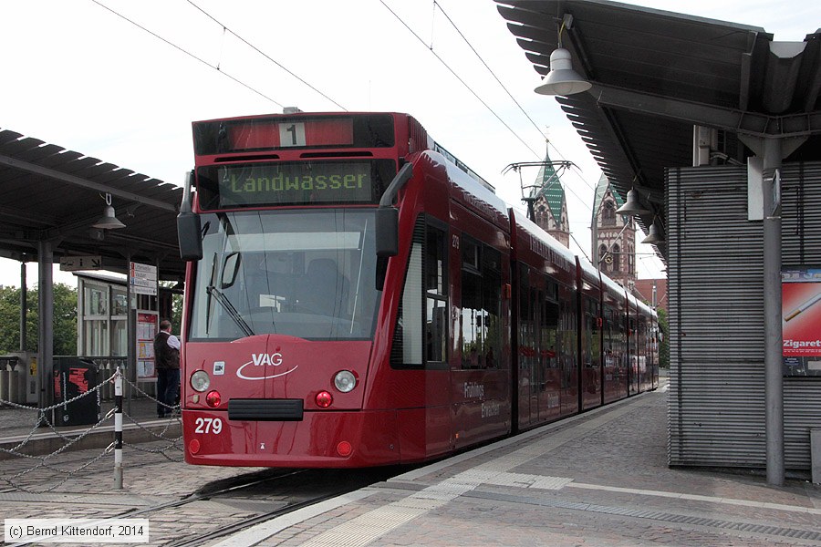 Straßenbahn Freiburg im Breisgau - 279
/ Bild: freiburg279_bk1408120363.jpg