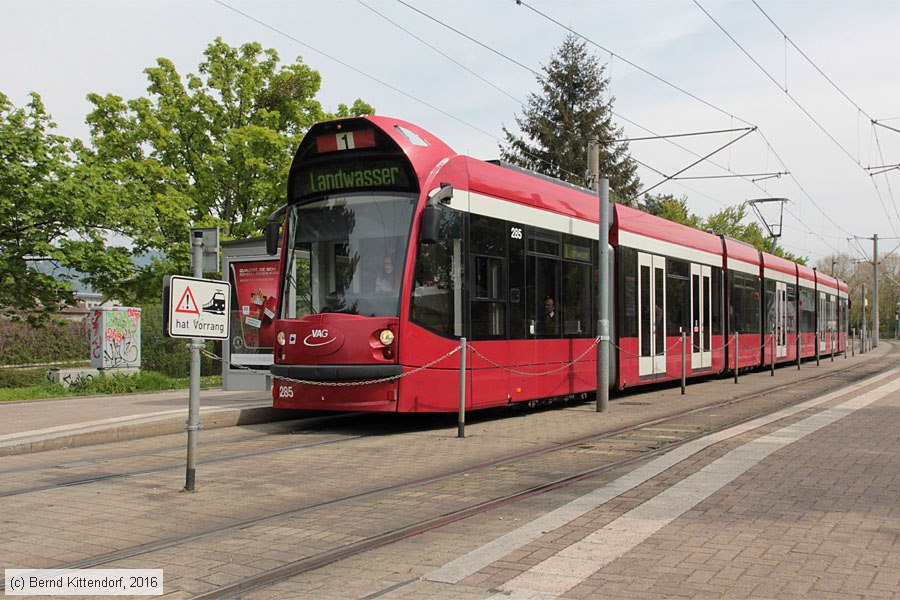 Straßenbahn Freiburg im Breisgau - 285
/ Bild: freiburg285_bk1604220142.jpg