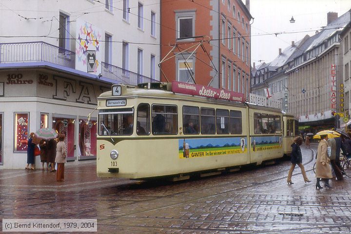 Straßenbahn Freiburg im Breisgau - 103
/ Bild: freiburg103_ds004212.jpg