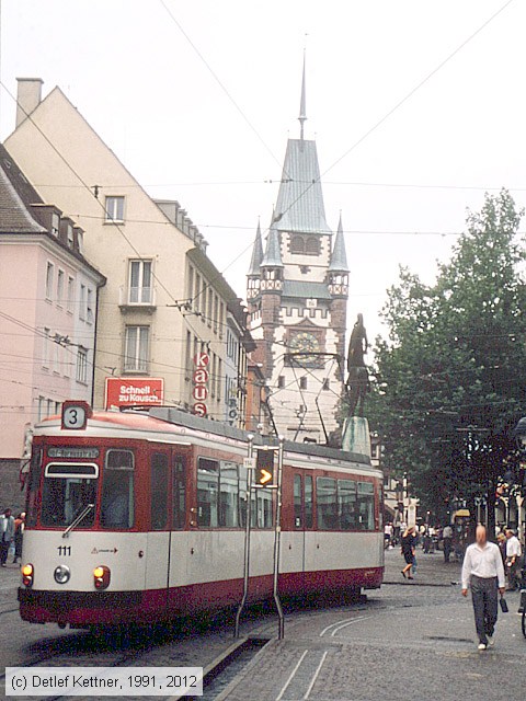 Straßenbahn Freiburg im Breisgau - 111
/ Bild: freiburg111_dk092406.jpg