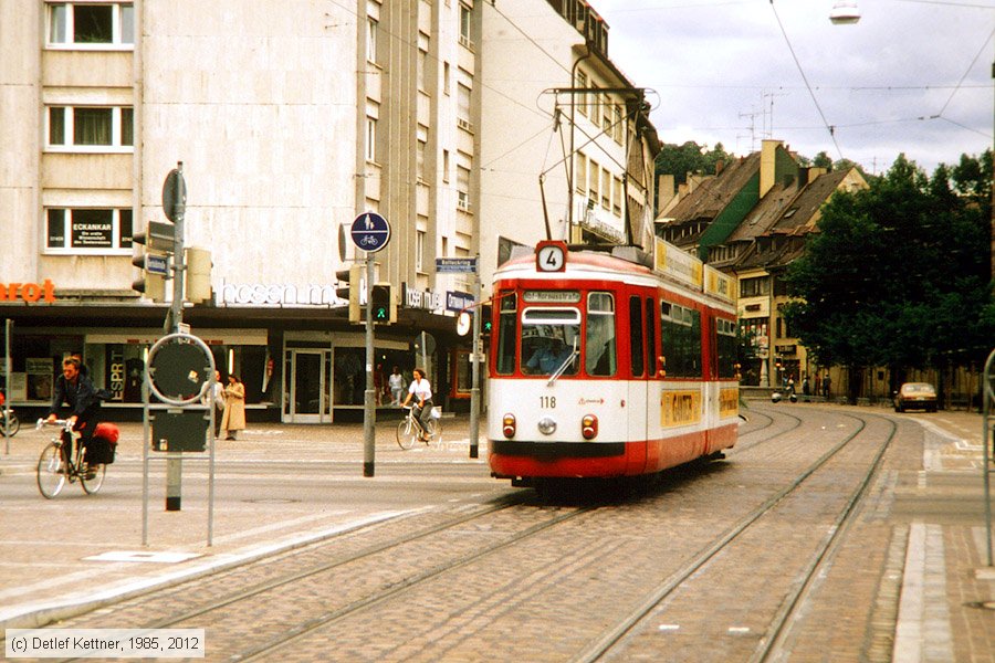 Straßenbahn Freiburg im Breisgau - 118
/ Bild: freiburg118_dk057016.jpg