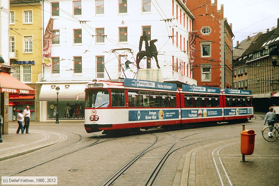 Straßenbahn Freiburg im Breisgau - 201
/ Bild: freiburg201_dk057020.jpg