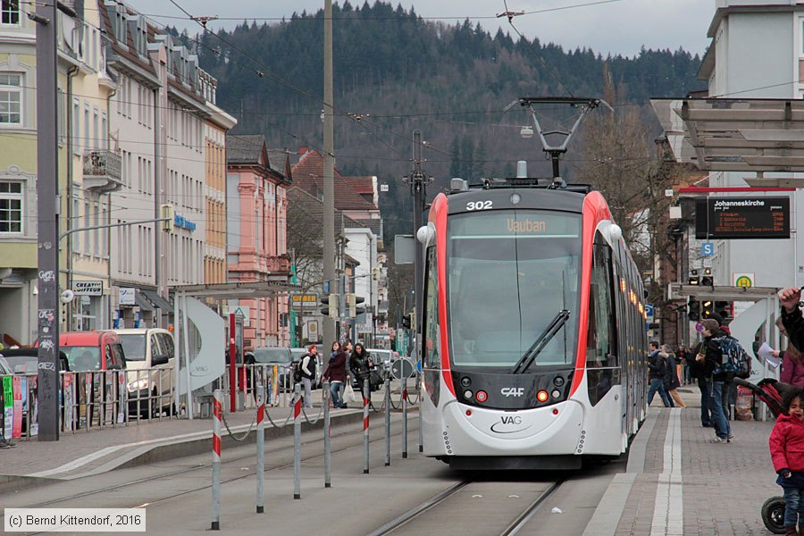 Straßenbahn Freiburg im Breisgau - 302
/ Bild: freiburg302_bk1603230213.jpg