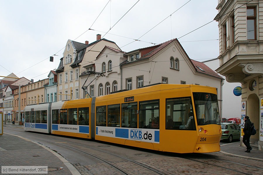 Straßenbahn Gera - 204
/ Bild: gera204_bk1004160007.jpg