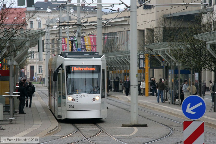 Straßenbahn Gera - 204
/ Bild: gera204_bk1004160028.jpg