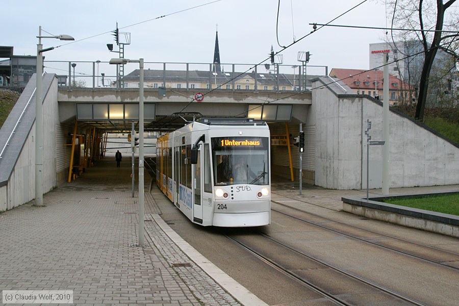 Straßenbahn Gera - 204
/ Bild: gera204_cw1004150259.jpg