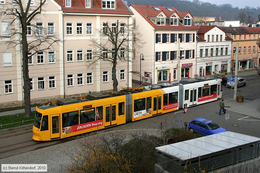 Straßenbahn Gera - 205
/ Bild: gera205_bk1004130004.jpg